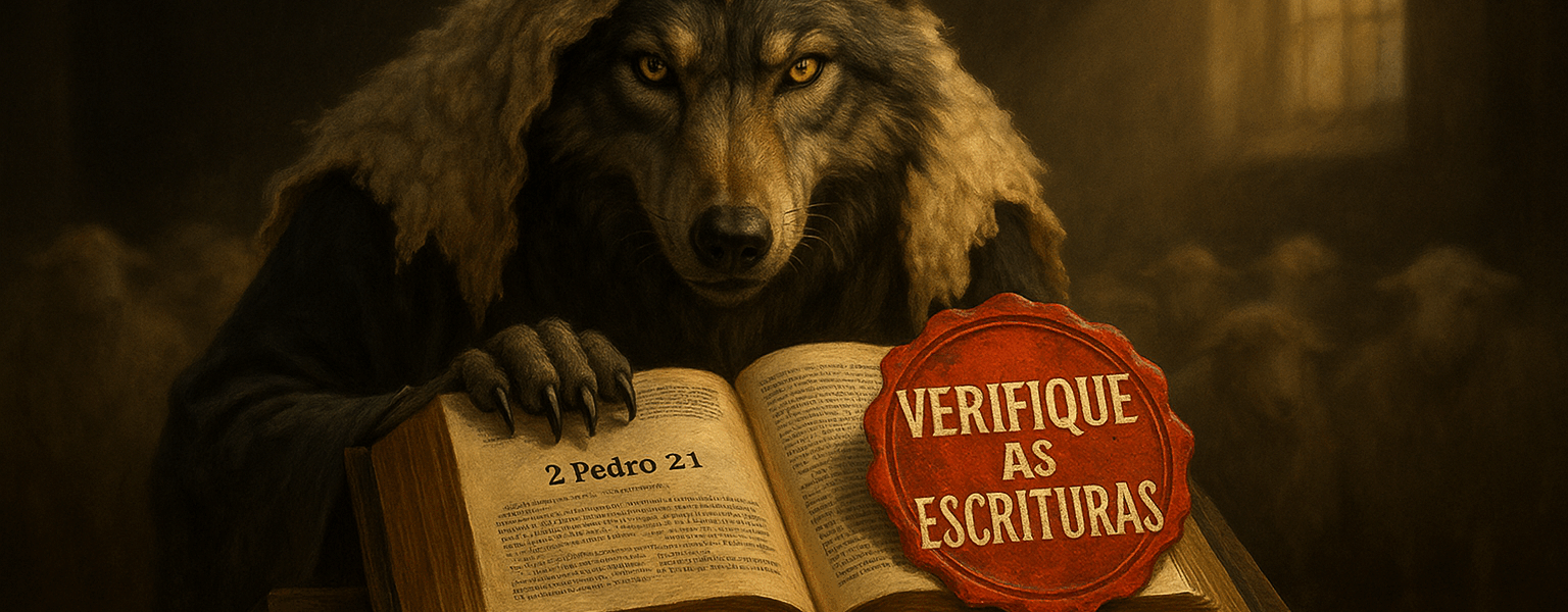 Falsos mestres são lobos em pele de ovelha - aprenda a identificar enganadores com a Bíblia.