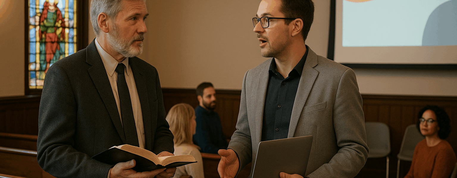 igreja x cristianismo progressista